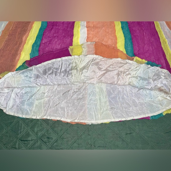 FREE PEOPLE "The In Crowd" Rainbow Maxi, Size 2, EUC - Picture 7 of 14